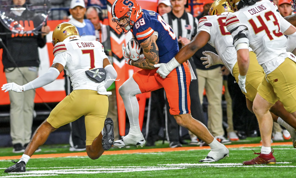 A look at the final numbers from Syracuse’s QB’s this season